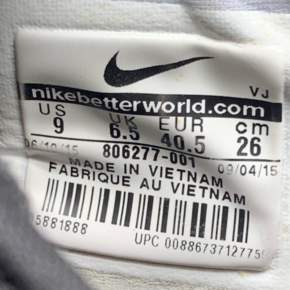 Nike Free 5.0 TR Fit 5 Black/Silver Running Shoes Women’s Sz 9 - Picture 9 of 10